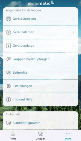 Bild 4: Klicken Sie auf „Gerät anlernen“.