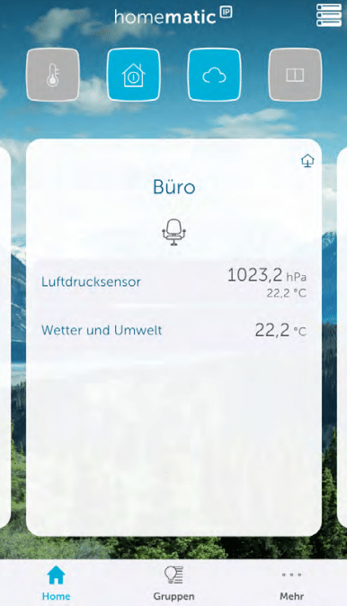 Bild 8: Ansicht in der Raumübersicht