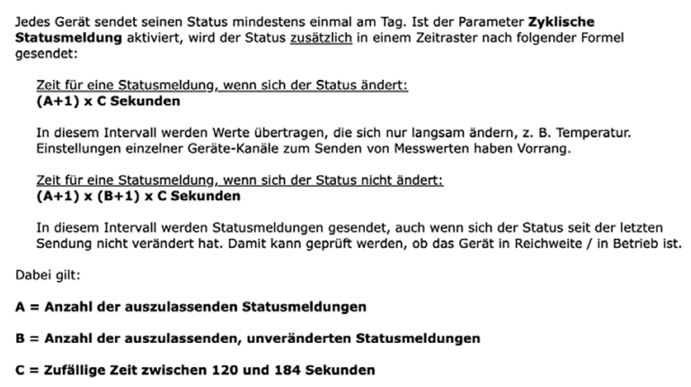 Bild 14: Zusammensetzung der zyklischen Aktualisierungsrate