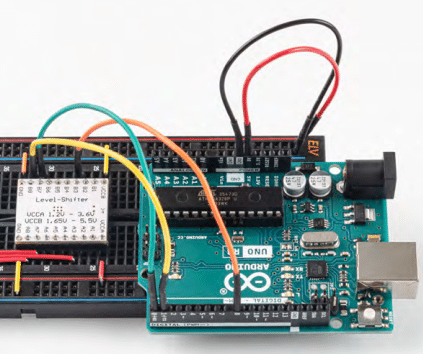 Bild 2: Der Level-Shifter schützt die Smart Home Sensor Base vor Überspannung.