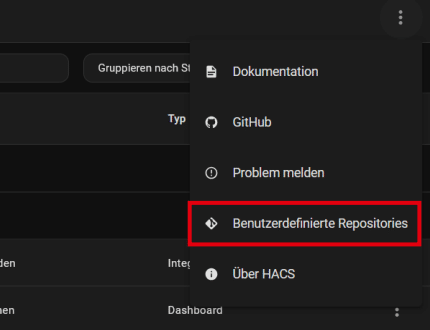Bild 4: Benutzerdefinierte Repositories hinzufügen