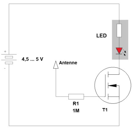 Bild 3: „Geisterhafte“ MOSFET-Schaltung
