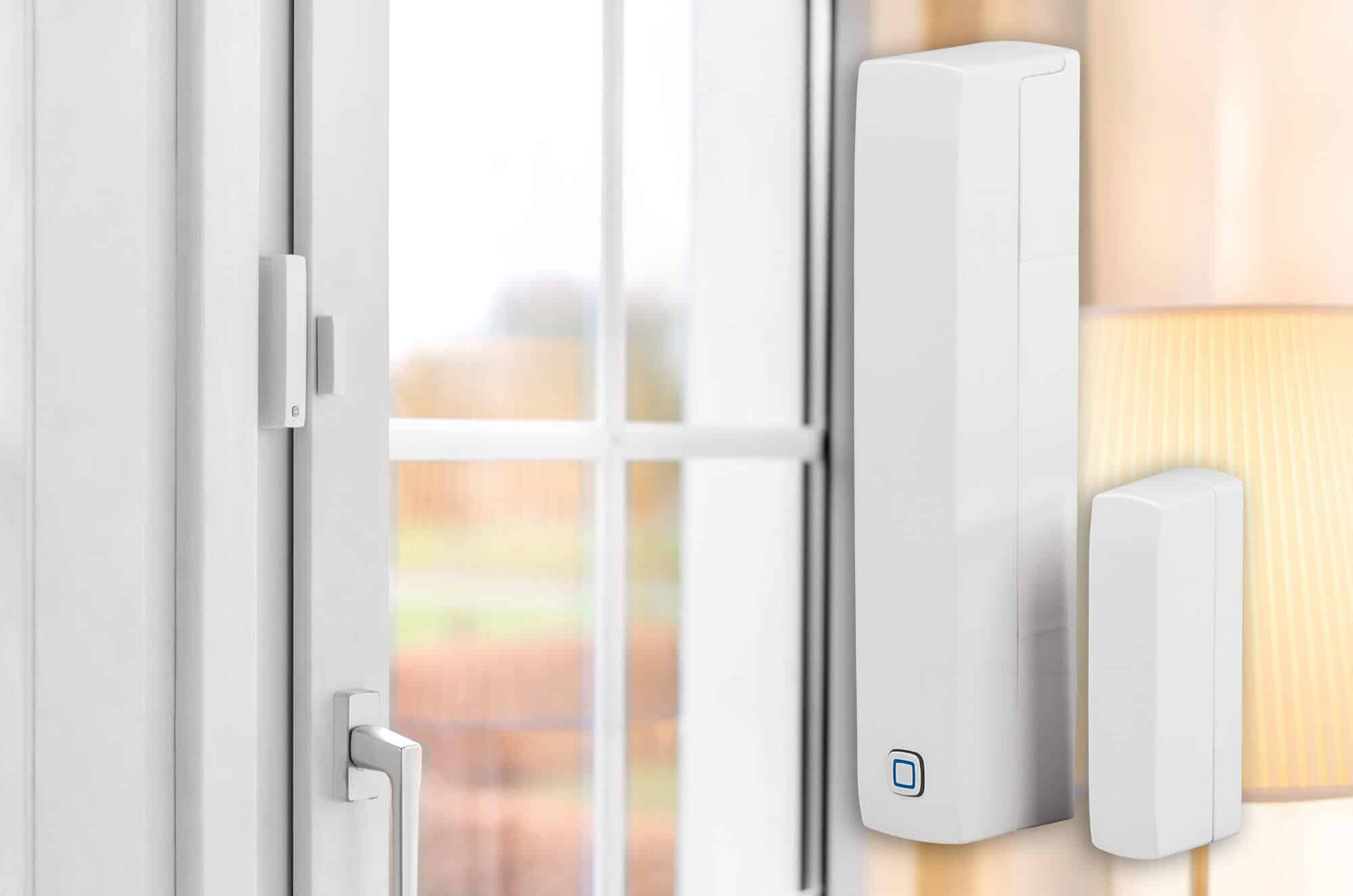 Bild 12: Der magnetische Fensterkontakt