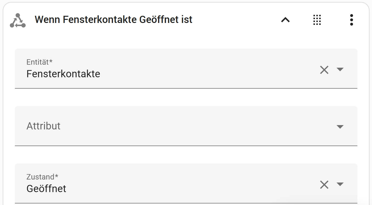Bild 21: Bedingung „Fensterkontakte“ Bild 21: Bedingung „Fensterkontakte“
