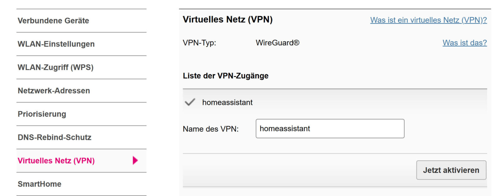 Bild 26: Neuen VPN-Zugang erstellen Bild 26: Neuen VPN-Zugang erstellen