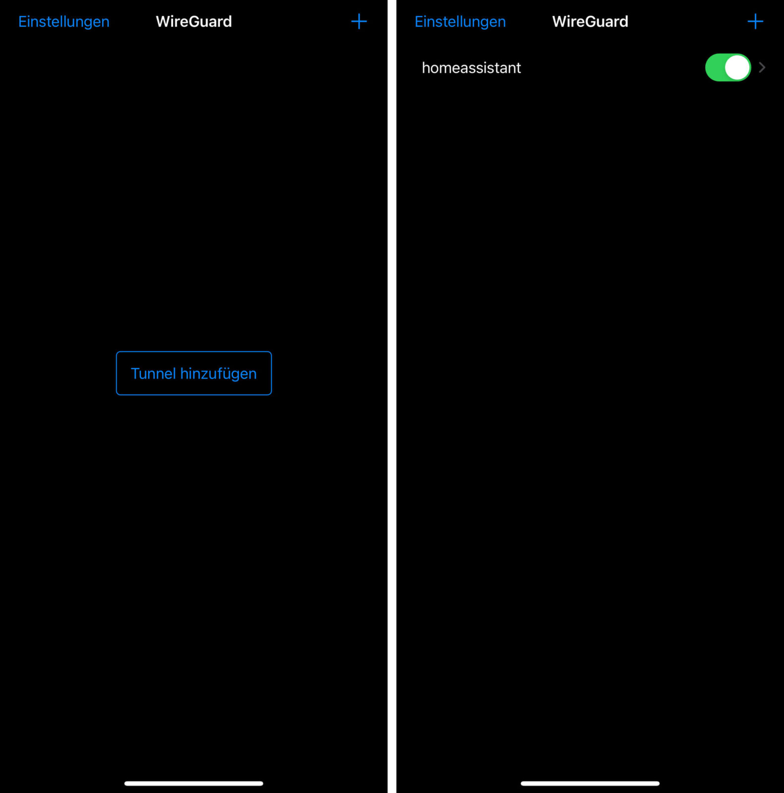 Bild 28: WireGuard-Smartphone-App konfigurieren Bild 28: WireGuard-Smartphone-App konfigurieren