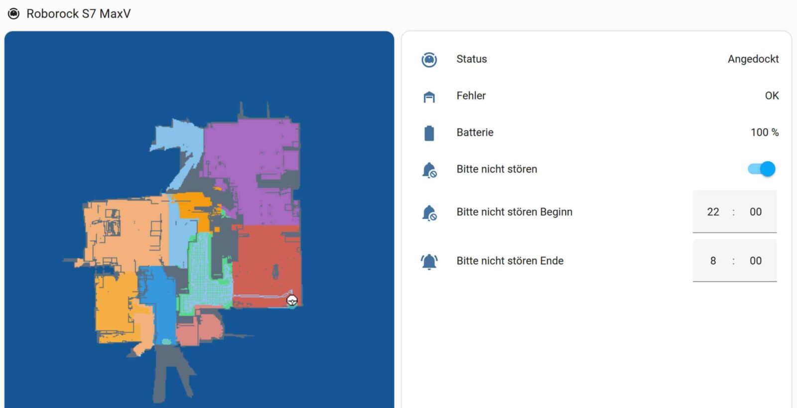 Bild 34: Roborock-Dashboard Bild 34: Roborock-Dashboard